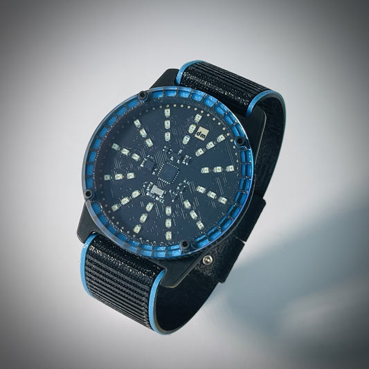 BLUE-FLUO-WATCH