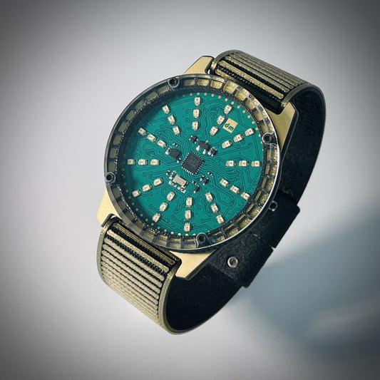 GREEN-GOLD-WATCH