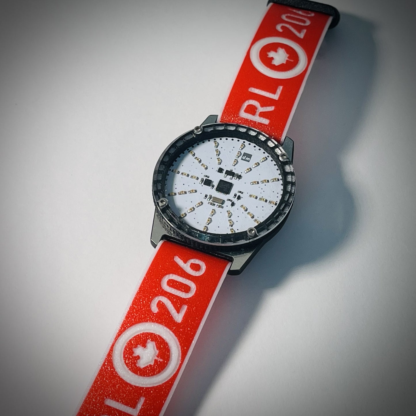 WHITE-AVRO-ARROW-WATCH