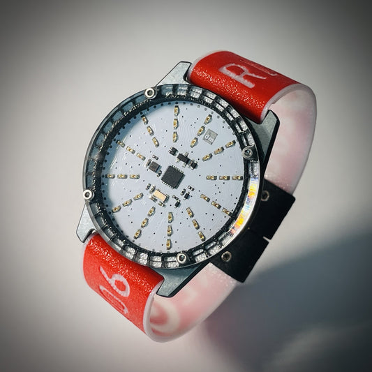 WHITE-AVRO-ARROW-WATCH